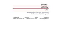 Born + Grimm AG