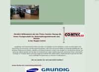 Website von Comtec Howag AG