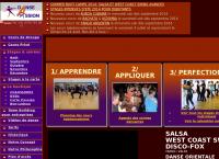 Website von Danse Passion Sàrl