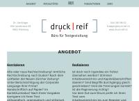 druckreif Büro für Textgestaltung Dr. Ute Kröger