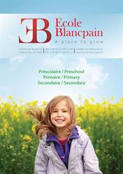 Ecole privée Blancpain SA