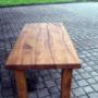 Bett Tisch Altholz Eiche