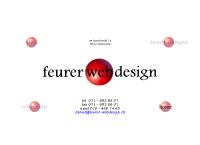 feurer webdesign D. Feurer
