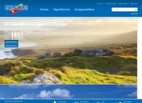 Website von Fröhlich Reisen AG