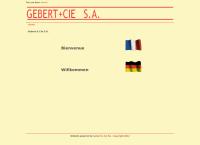 Gebert & Cie SA