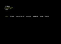 Website von Gisel + Partner AG Architekten