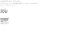 Website von Gisler A. AG