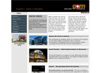 Website von G & m Elektronik AG