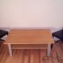 Von einem Besucher am 21.02.2016 hochgeladen - Couchtisch104*64cm+2HolzStühleSchwarz