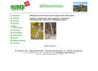 G. Huber AG, Agrartechnik