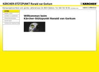 Ronald Van Gorkum Kärcher Stützpunkt