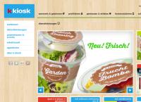 Website von kkiosk Pfäffikon (ZH) BHF