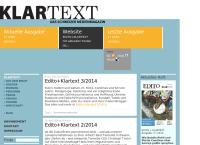 Klartext Das Schweizer Medien-Magazin