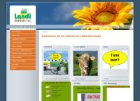 Website von LANDI Oberseetal