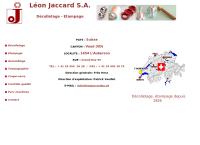 Jaccard Léon SA