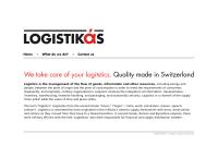 Website von Logistikas SA