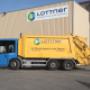 Lottner AG - Lastwagen vor Sammelstelle