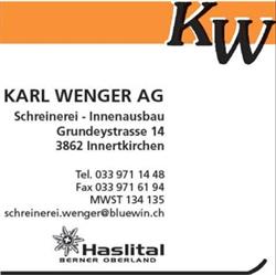 Schreinerei Wenger Karl AG