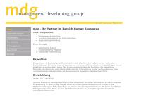 MDG Management Developing Group, Inhaber Dieter Zeller