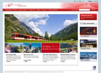 Website von Matterhorn Gotthard Bahn