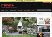 Website von MIMOSA-Cheminéebau und Gewürze AG