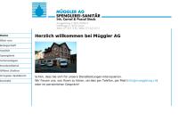 Website von Müggler AG