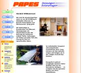Karel Papes, Heizungen, Solaranlagen