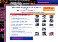 Website von Performance Sarteur Delph