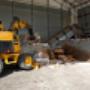 REWAG – Hangar mit Bagger seitlich