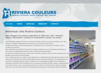 Website von Riviera Couleurs
