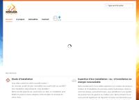 Website von Senalada Sarl - chauffage ventilation Genève - chaudière , pompe à chaleur et solaire thermique