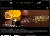Website von Confiserie Sprüngli AG