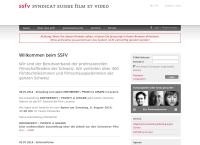 Suisse Film Et Vidéo Ssfv