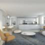 Moderne Wohnung Interior Design Rendering