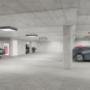 3D Visualisierung Neubau MFH Tiefgarage