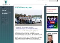 Website von Teltech GmbH