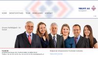 Website von Treufit AG