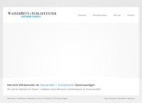 Website von Wasserbett- und Schlafcenter