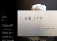 Website von Dr. med. dent. DEGEN THOMAS CLINICDENT Hirslanden