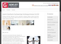 Website von R.E. Goelst AG