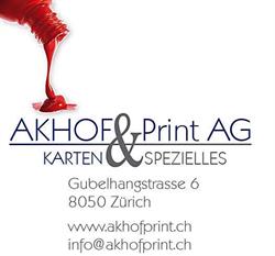AKHOF-Print AG + Offsetdruckerei - Onlinedruckerei