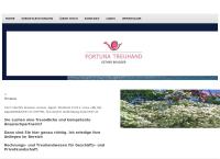 Website von Fortuna Treuhand Esther Brugger
