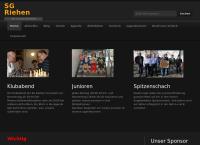 Website von Schachgesellschaft Riehen