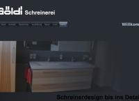 Website von Göldi Schreinerei AG