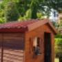 Neues Dach Gartenhaus
