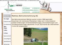 Mathieu Bohrunternehmung AG