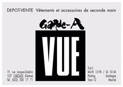 Boutique Garde-à-Vue