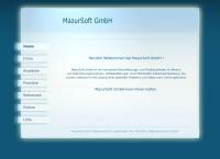 Website von MazurSoft GmbH