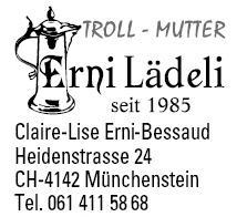Fasnachtsfiguren Erni Lädeli Troll Mutter
