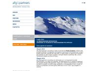 Website von AFG Management Consulting SA
